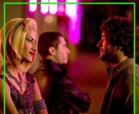 Jaloo e Humberto Carrão protagonizam cena quente de sexo no cinema Jaloo e Humberto Carrão em "Paraíso perdido" (Foto: Divulgação)