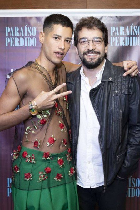 Jaloo e Humberto Carrão protagonizam cena quente de sexo no cinema Jaloo e Humberto Carrão vivem romance no filme "Paraíso perdido" (Foto: Felipe Panfili/Divulgação)