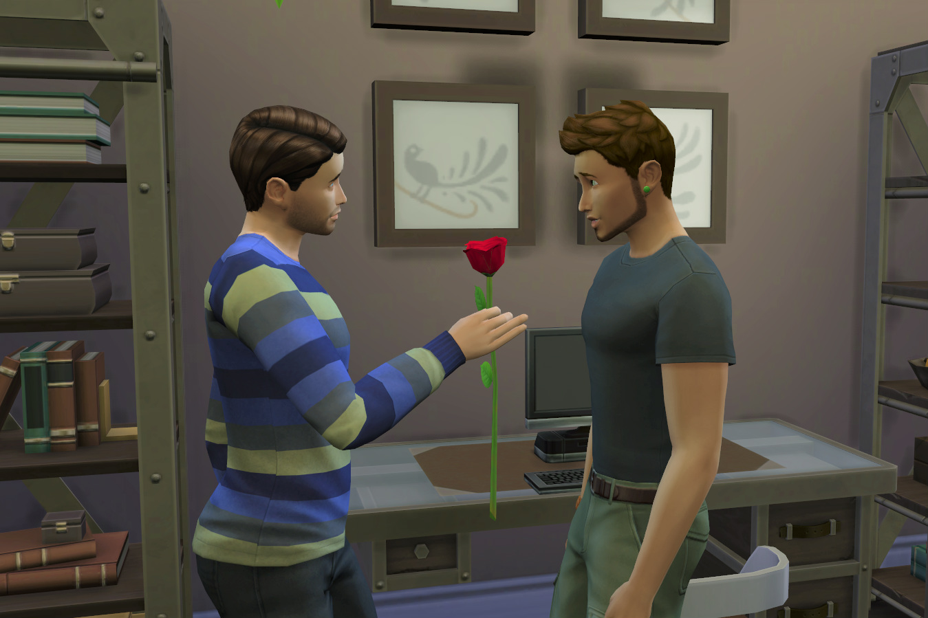 Atualização do The Sims tem roupas de gênero neutro e características corporais diversas (Foto: Reprodução/EA)