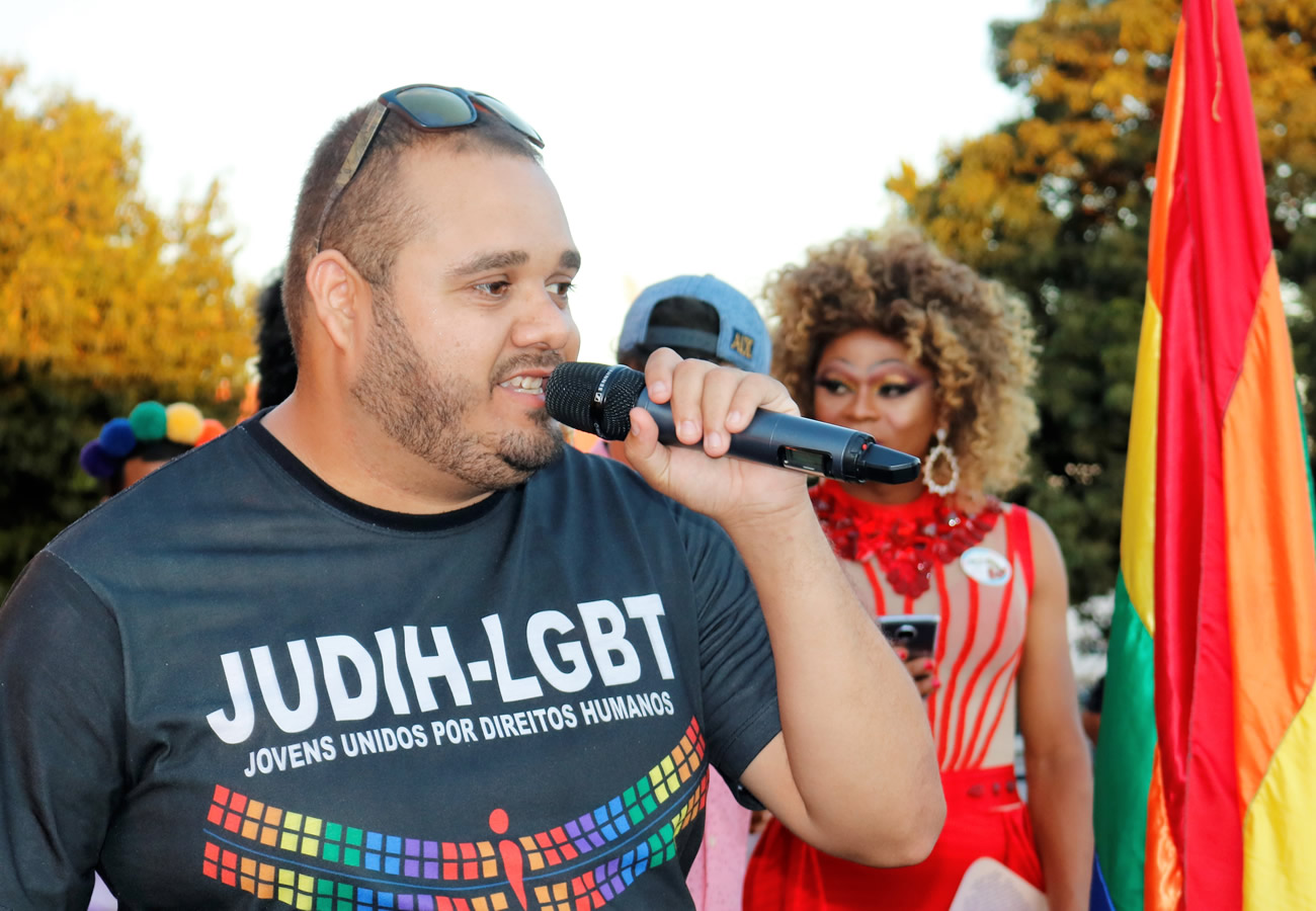 Henrique Elias, vice presidente da ONG JUDIH-LGBT (Foto: Ernane Queiroz/Gay1)