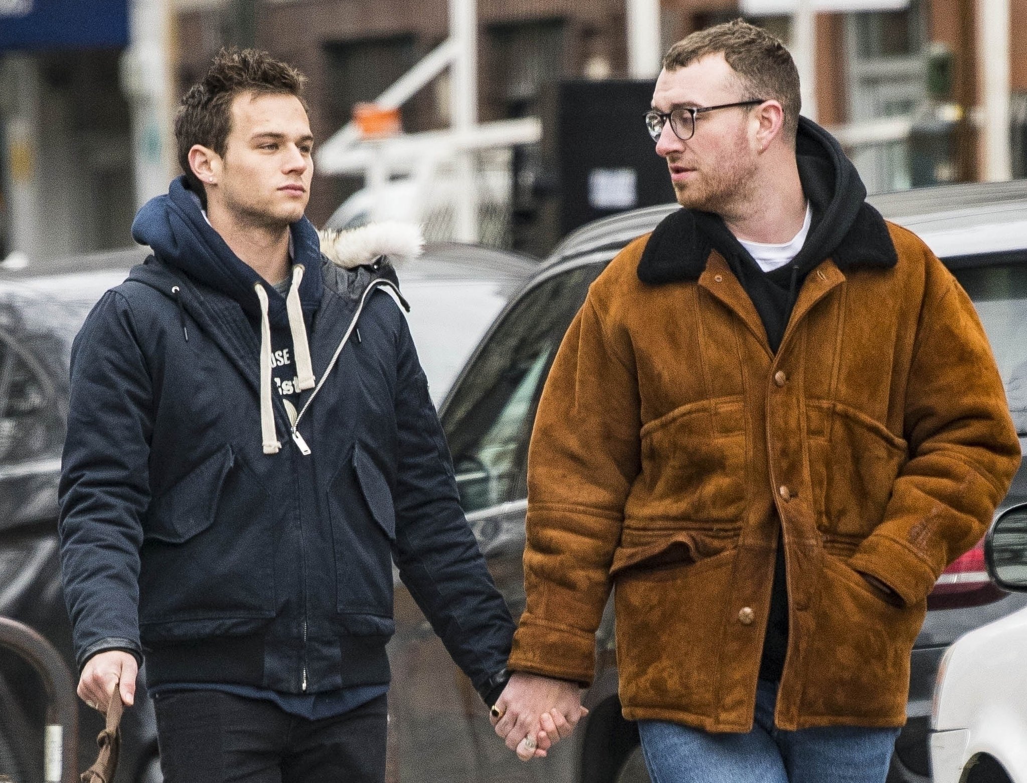 Sam Smith e Brandon Flynn estavam namorando desde outubro do ano passado. (Foto: Popsugar)
