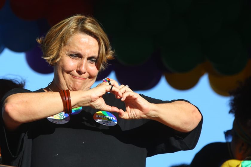 Erika Kokay (PT) teve 89.986 mil votos e a segunda mais votada da capital. (Foto: arquivo)